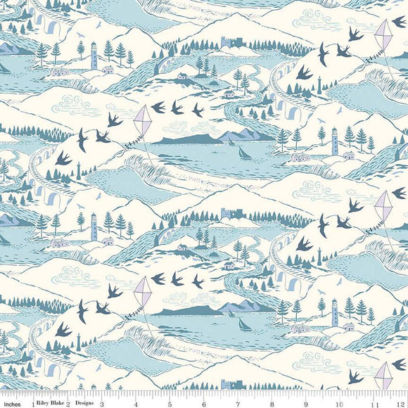 Liberty Fabrics - Postcard from the Highlands~Highlands and Islands A