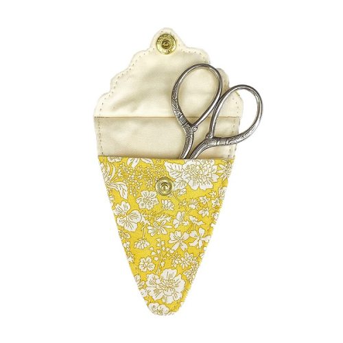 Liberty Fabrics Scissor holder & scissors ~ Emily