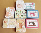 Sewing Tins~ 8 Designs