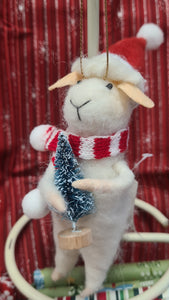 Bella Sheep ~hanging ornament