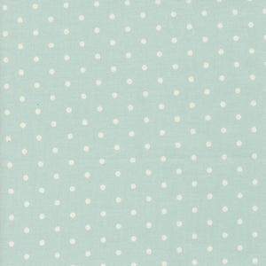 My Summer House ~Cream dots on Aqua