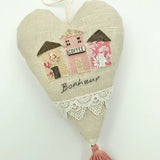 House on the Hill ~ Bonheur Heart~  Pattern