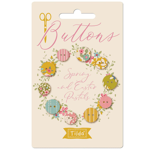 Tilda Creating Memories~ Button Pack~ Spring