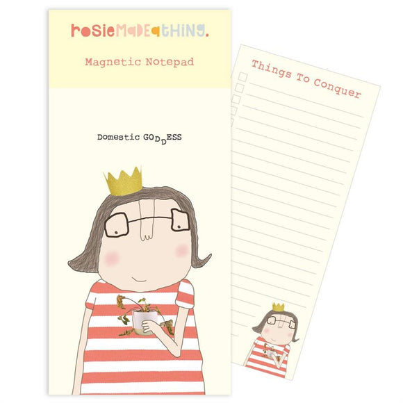 Rosie Made A Thing - Domestic Goddess~ Magnetic list pad