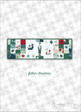 Father Christmas table runner  Pattern & Fabric Kit - Meags & Me