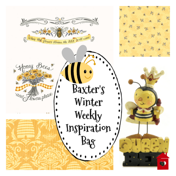 Baxter's Inspiration Bag 6: Buzzy Bees