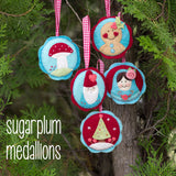 May Blossom "Sugar Plum Medallions" pattern by Simone Gooding