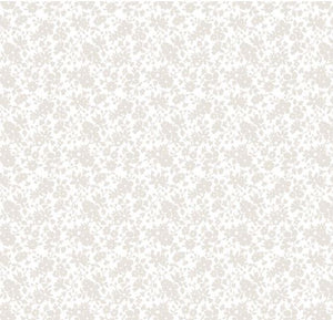 Liberty Fabrics~ Lasenby Silhouette White~ Maddsie Blossom