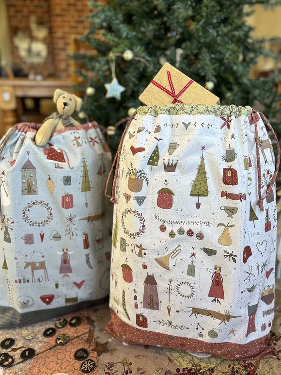 Hatched & Patched~The Simple Santa Sack~ Pattern