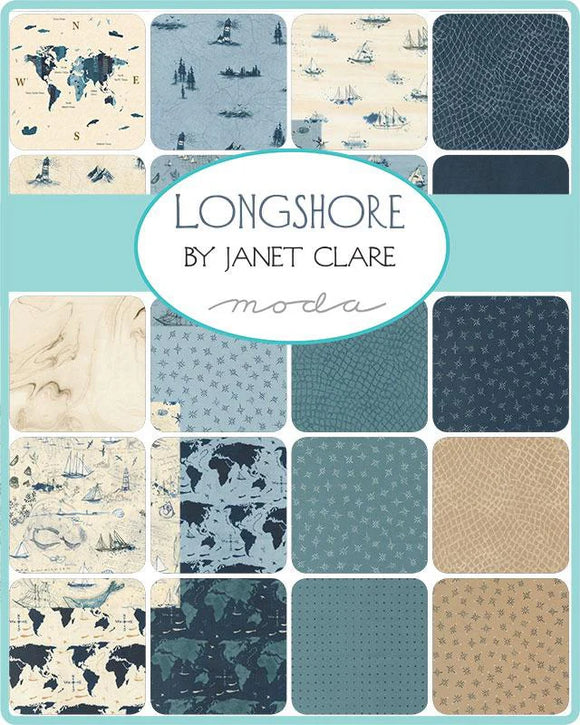 Janet Clare~Longshore ~ Bundle of 26 Fat Quarters