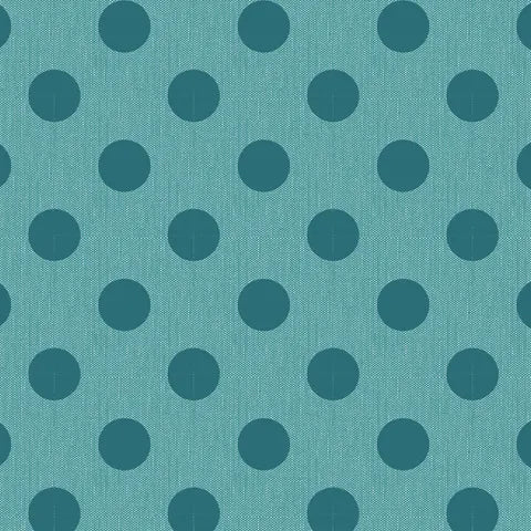 Tilda Chambray Dots ~Aqua