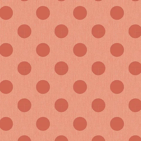 Tilda Chambray Dots ~Ginger