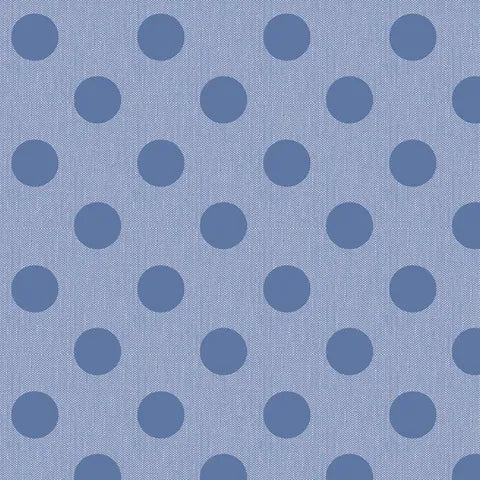 Tilda Chambray Dots ~Cornflower