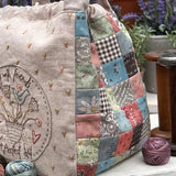 Hatched & Patched~ Love To Sew Drawstring Bag Pattern