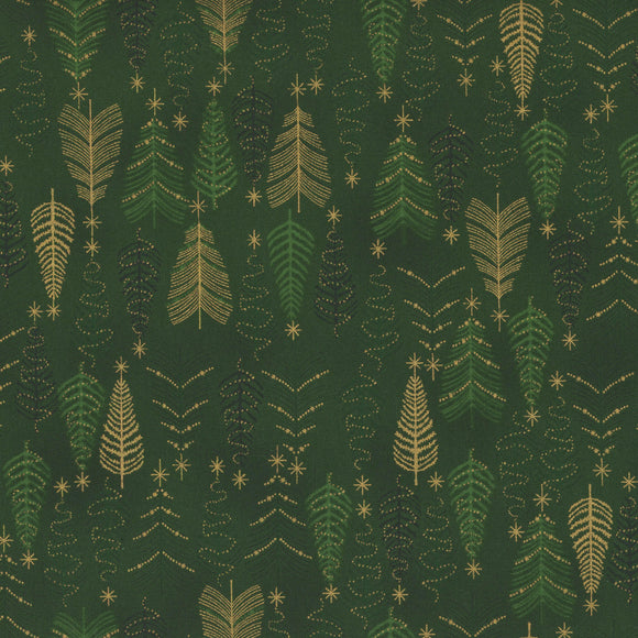 We Love Christmas~ Trees~ Green/Gold