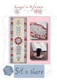 Hugs'n Kisses~ Sit & Share~ Tablerunner Pattern