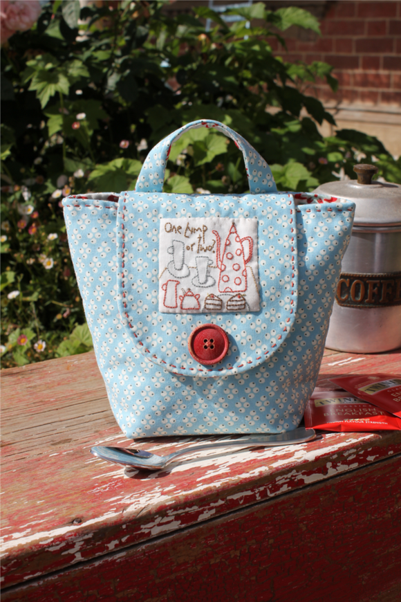 Hatched & Patched ~ Tea Anyone Mug Bag~ pattern