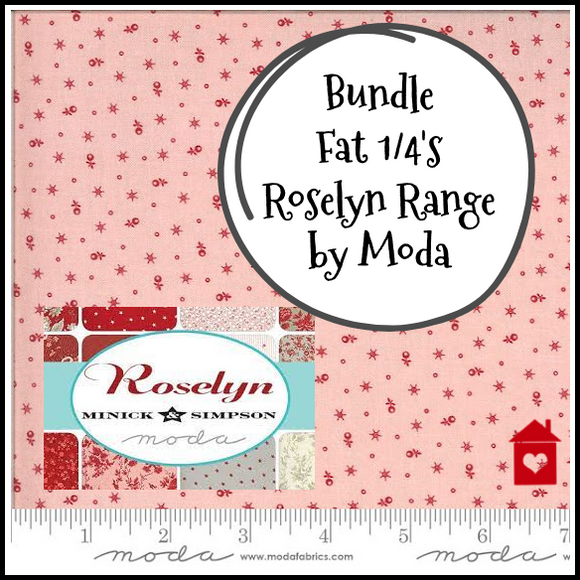 Roselyn~ Moda ~ Bundle of 8 Fat Quarters