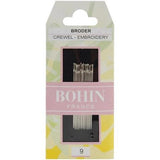 Bohin  ~ Embroidery- Crewel Needles size 9