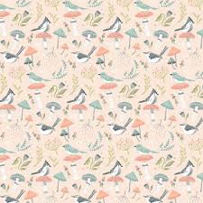 Woodland Birdsong ~ Songbird~soft peach